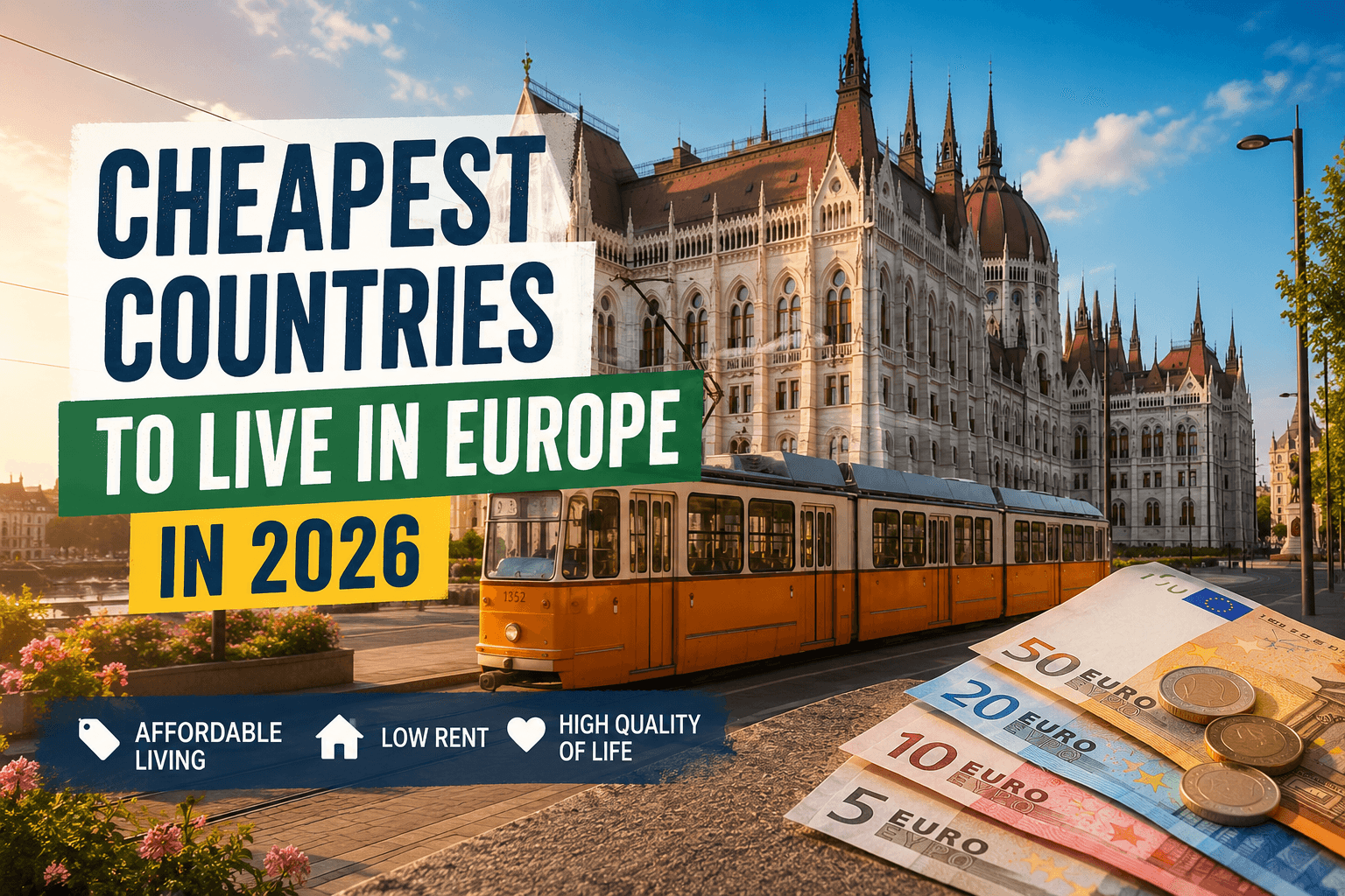 Cheapest Countries to Live in Europe in 2026: Complete Cost of Living Guide for Expats, Students, and Remote Workers