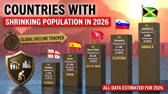 Why Some Countries Are Losing Population in 2026